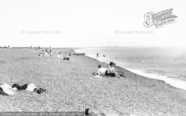 Photo of Dunwich, The Beach c.1960