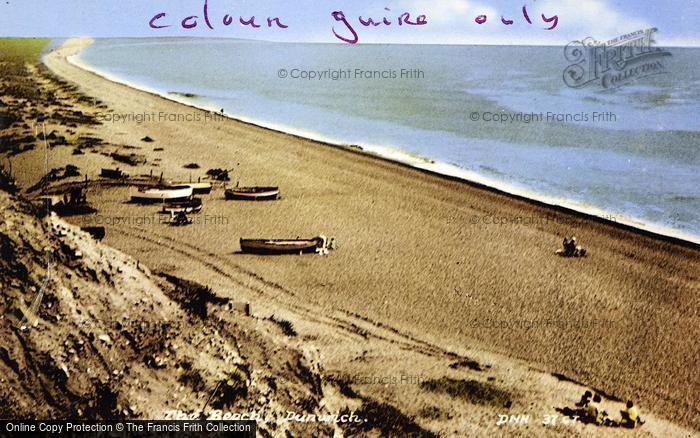 Photo of Dunwich, The Beach c.1960
