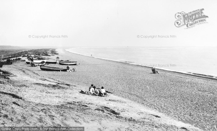 Photo of Dunwich, The Beach c.1960