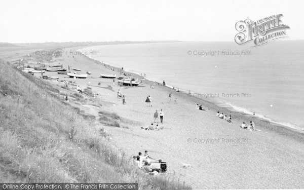 Photo of Dunwich, The Beach c.1965