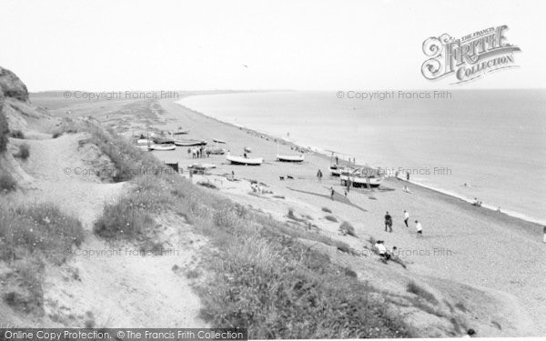 Photo of Dunwich, The Beach c.1965