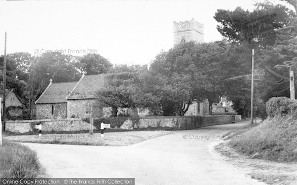 Photo of Dunwich, The Church c.1955