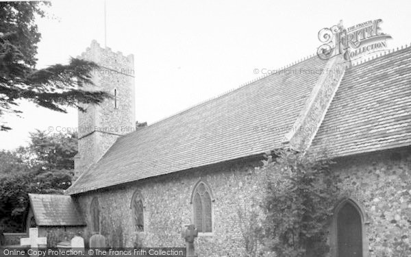 Photo of Dunwich, The Church c.1965