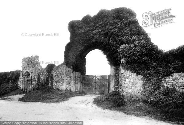 Photo of Dunwich, the Priory Gateway 1910