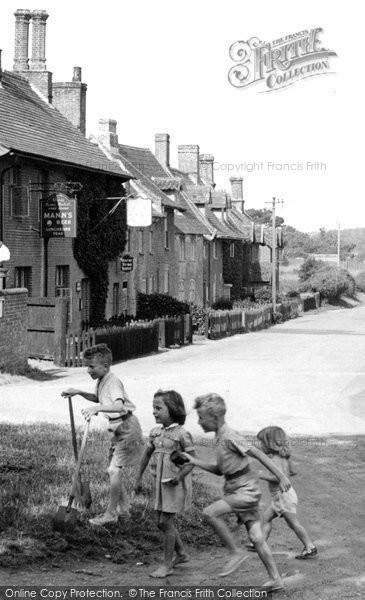 Photo of Dunwich, The Village Children c.1955