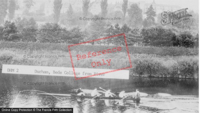Photo of Durham, Bede College From The River c.1950