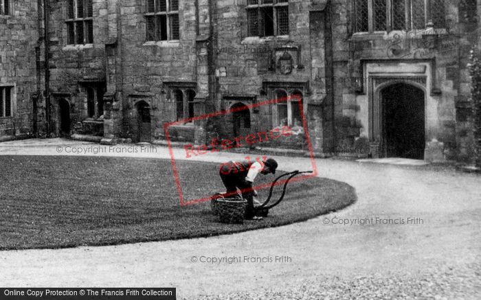 Photo of Durham, Castle, A Groundsman 1892