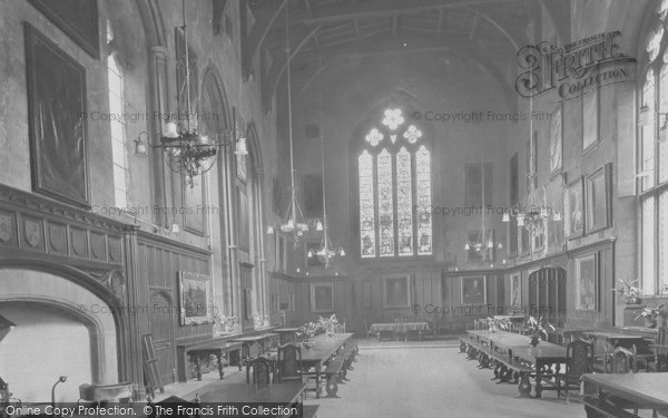 Photo of Durham, Castle, Dining Hall 1921
