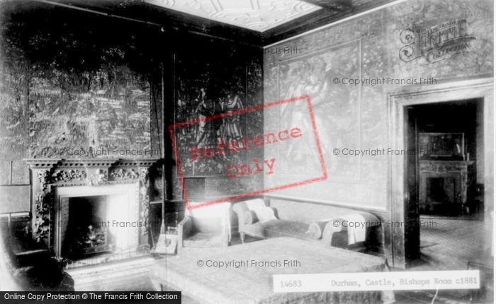 Photo of Durham, Castle, The Bishop's Room c.1881