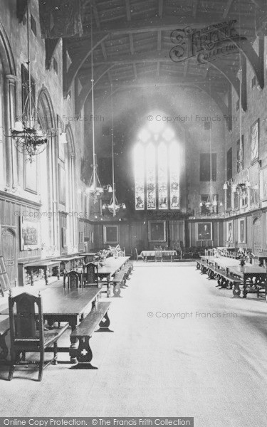 Photo of Durham, Castle, The Great Hall 1921