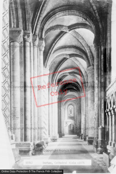 Photo of Durham, Cathedral Aisle c.1876