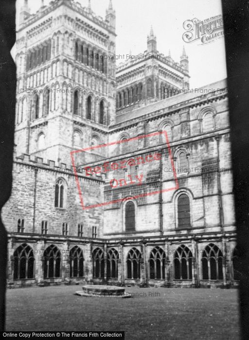 Photo of Durham, Cathedral c.1950