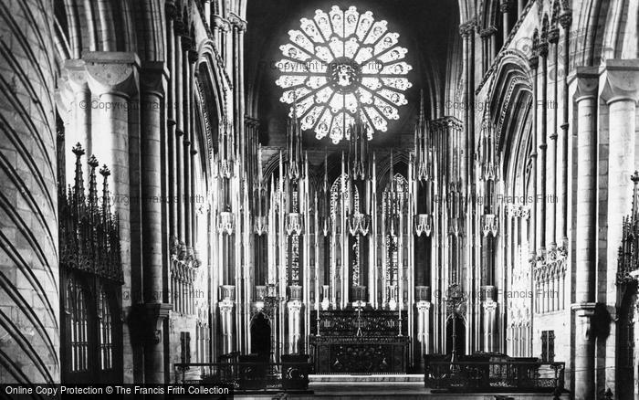 Photo of Durham, Cathedral, Choir And Reredos 1892