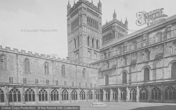Photo of Durham, Cathedral Cloisters 1921