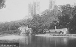 Cathedral From River 1892, Durham