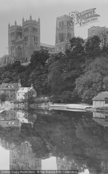 Photo of Durham, Cathedral From The River 1892
