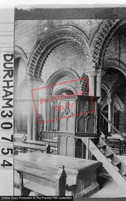 Photo of Durham, Cathedral, Galilee Chapel, Bede's Tomb 1892
