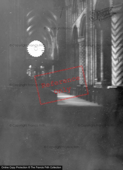 Photo of Durham, Cathedral Interior c.1937