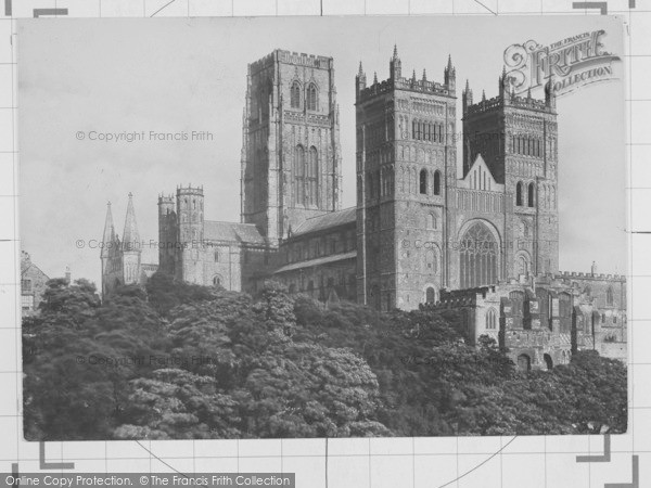 Photo of Durham, Cathedral N.W c.1883