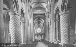 Cathedral Nave 1925, Durham