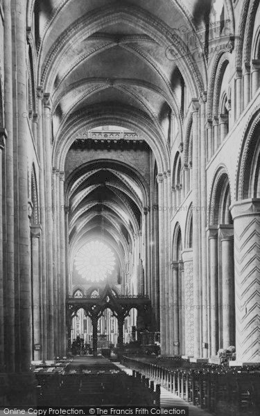 Photo of Durham, Cathedral, Nave East 1892