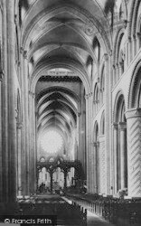 Cathedral, Nave East 1892, Durham