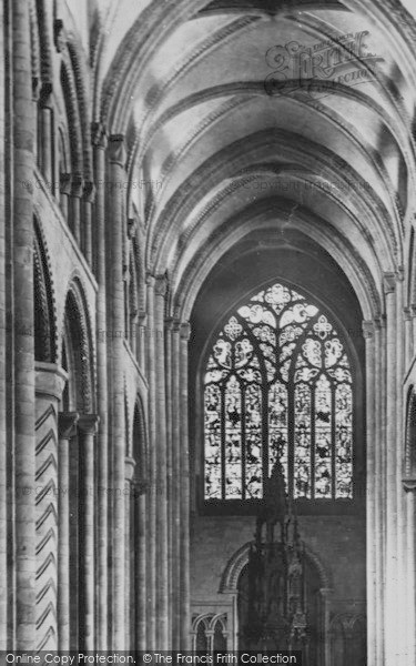 Photo of Durham, Cathedral, Nave West c.1877