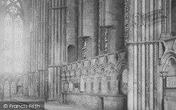 Cathedral, Nine Altars 1892, Durham