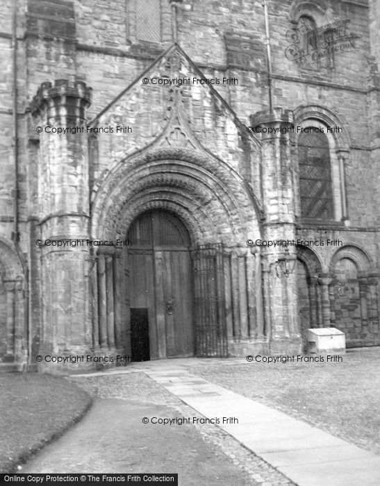 Photo of Durham, Cathedral, North Door c.1950