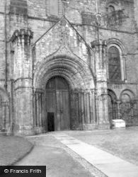 Cathedral, North Door c.1950, Durham