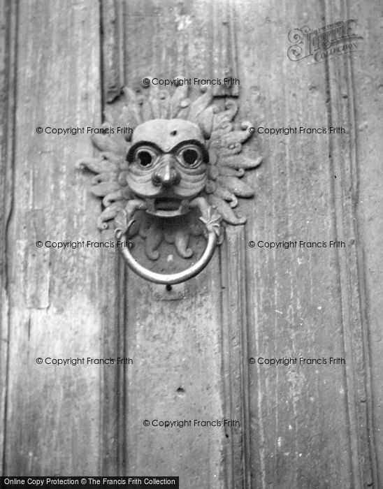 Photo of Durham, Cathedral, North Door Sanctuary Knocker c.1950