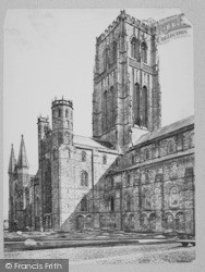 Cathedral, North Trancept c.1877, Durham