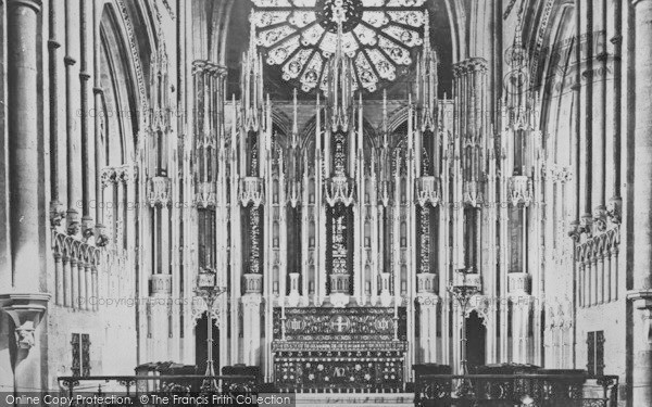 Photo of Durham, Cathedral, Reredos c.1877