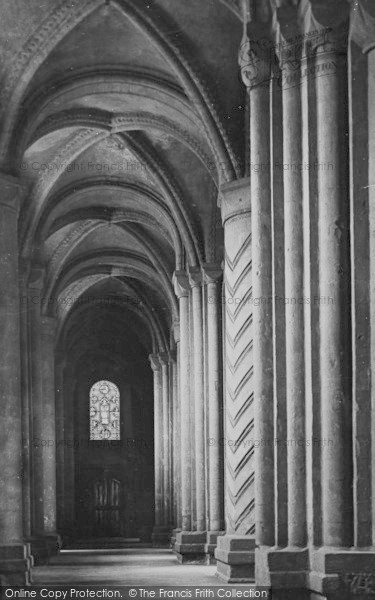 Photo of Durham, Cathedral, South Aisle Nave c.1862
