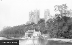 Cathedral, South West c.1883, Durham