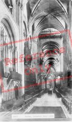 Cathedral, The Choir c.1881, Durham