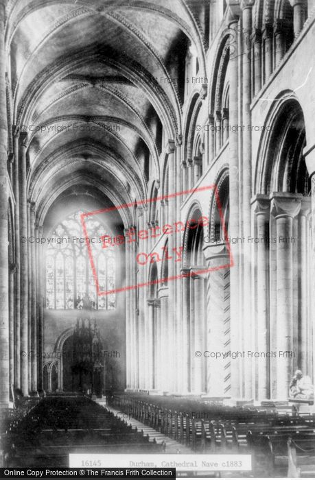 Photo of Durham, Cathedral, The Nave c.1883