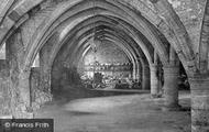 Cathedral, The Undercroft 1921, Durham