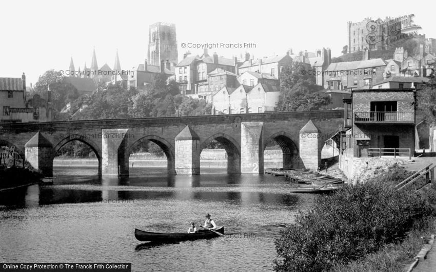 Durham, Elvet Bridge 1918