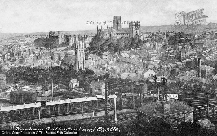 Photo of Durham, From The Railway Station c.1910