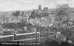 From The Railway Station c.1910, Durham