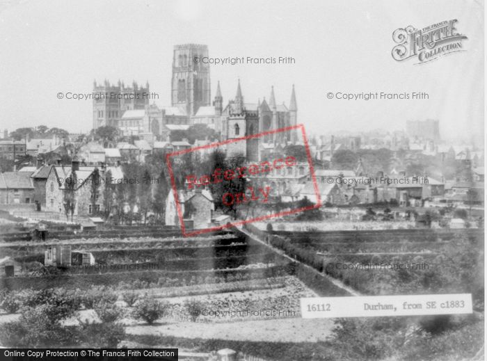 Photo of Durham, From The South East c.1883