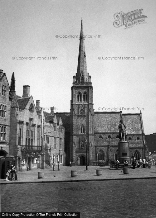 Photo of Durham, Market Place And St Nicholas Church 1977