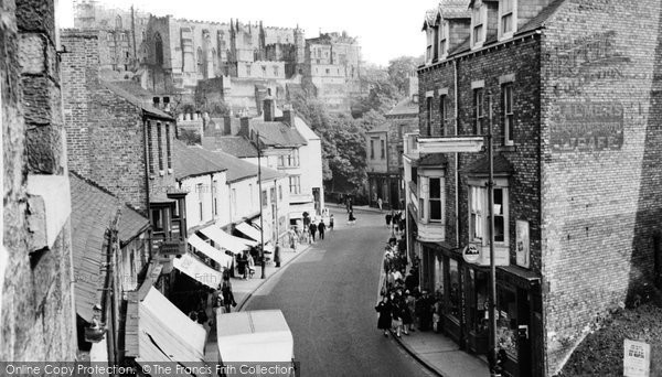 Photo of Durham, North Road c.1955