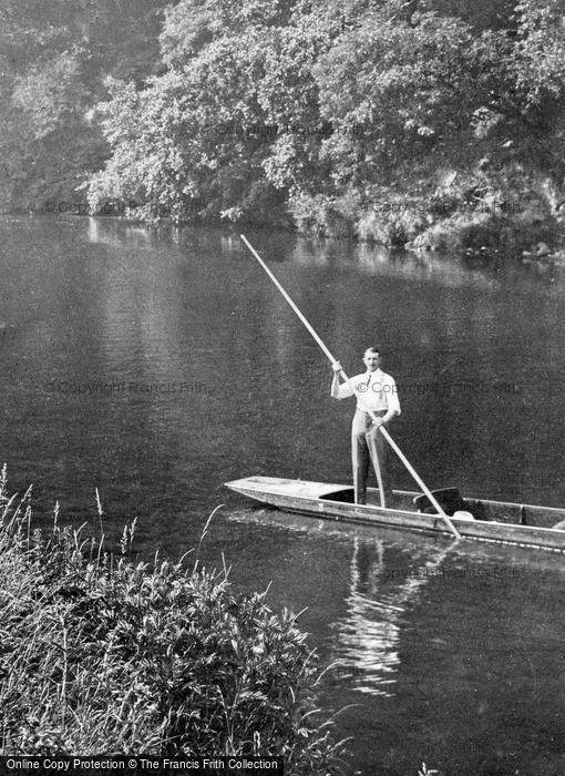 Photo of Durham, Punting On The River 1921