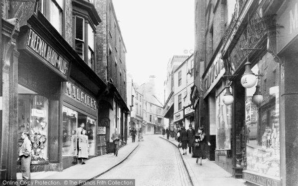 Photo of Durham, Silver Street c1955