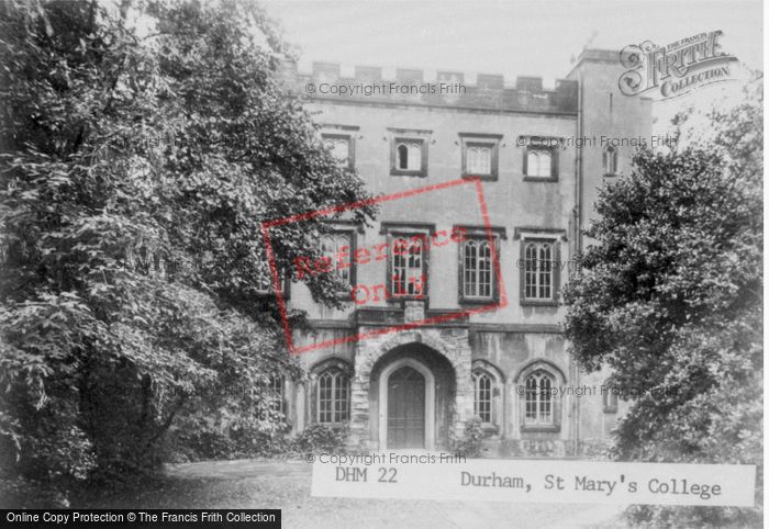 Photo of Durham, St Mary's College c.1955