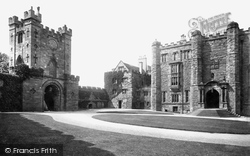 The Castle Courtyard 1918, Durham
