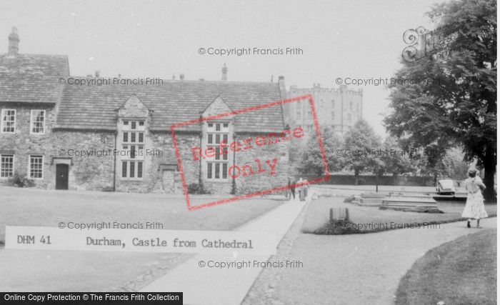 Photo of Durham, The Castle From The Cathedral c.1955