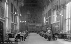The Castle Great Hall 1921, Durham